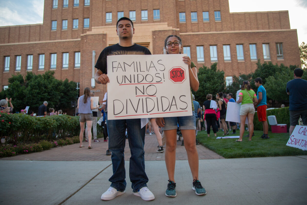 Hundreds gather in Ogden to protest family separations at US-Mexico ...